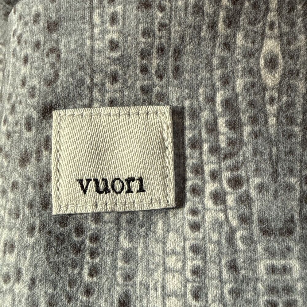 Vuori Leggings Womens Small Gray Studio Pocket High Rise Athletic Yoga Pockets - Picture 1 of 6
